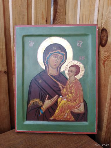 Тихвинская Богородица. Письмо, ХХ век.