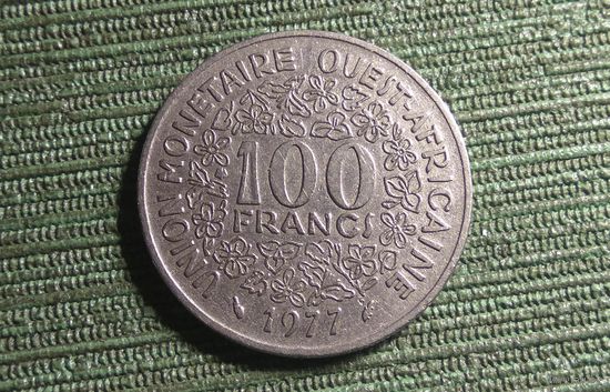 100 франков 1977. Западная Африка (BCEAO).