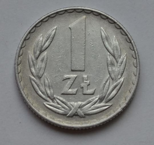 Польша, 1 злотый 1975 г.