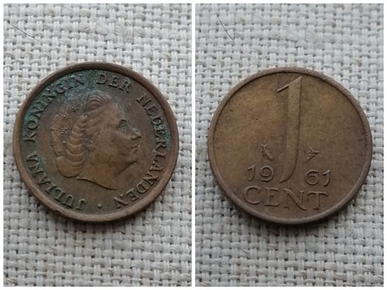 Нидерланды 1 цент 1961