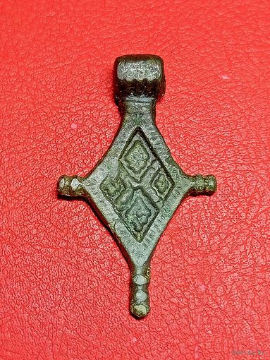 Ромбовидный крест,славяне,11-13 век,(засеянное поле)