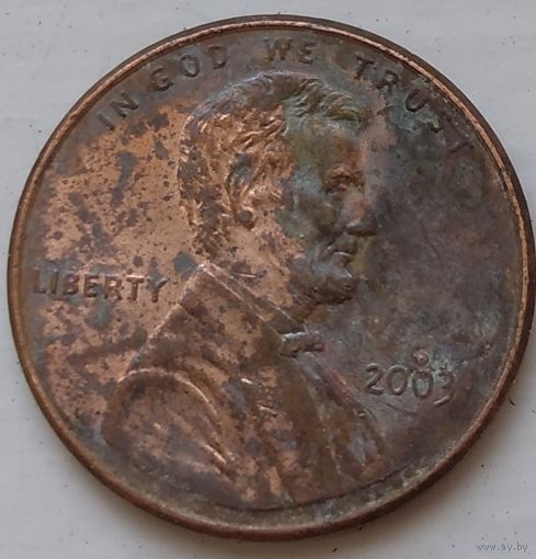 1 цент 2003 США. Возможен обмен