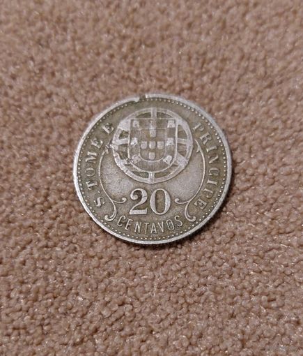 Сан-Томе и Принсипи 20 сентаво 1929