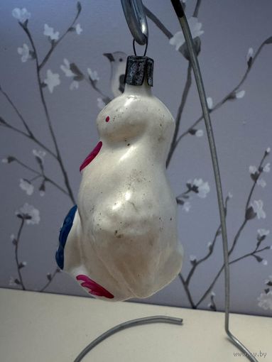 Елочная игрушка утка