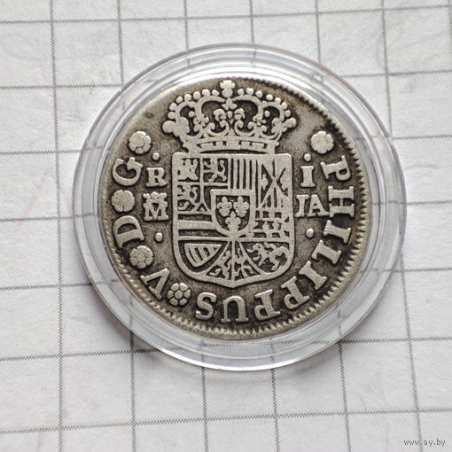 1 реал 1742 года Испания.