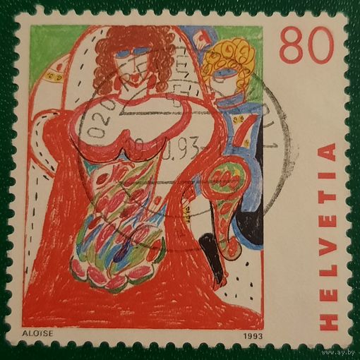 Швейцария 1993. Живопись