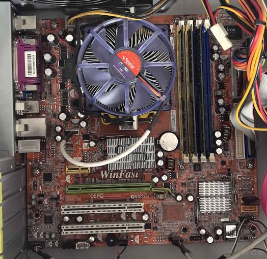 Мат.плата Foxconn 6100M2MA-RS2H и Sempron 2800+