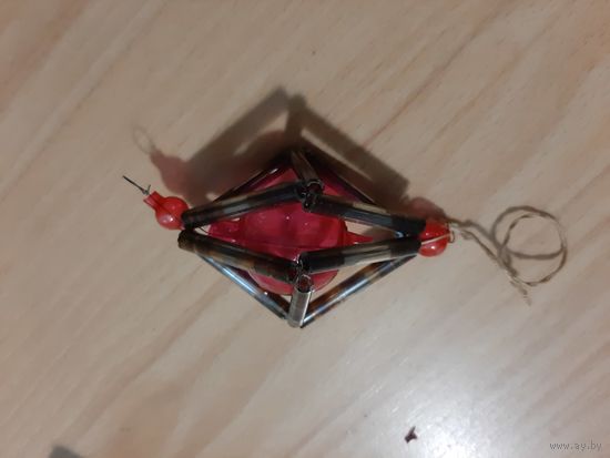 Ёлочная игрушка Подвеска (СССР  стекло)