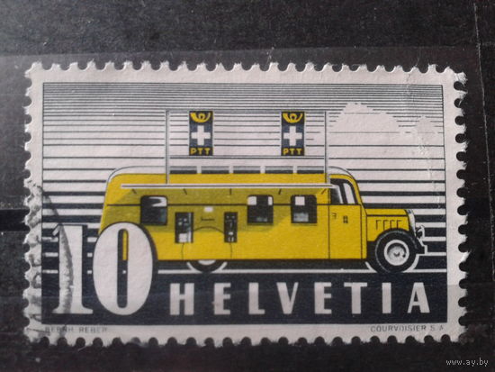 Швейцария 1937 Почтовый автобус тип 2