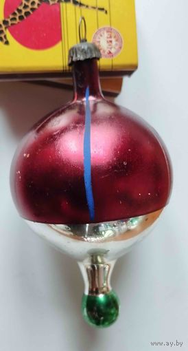 Елочная игрушка СССР. Воздушный шар