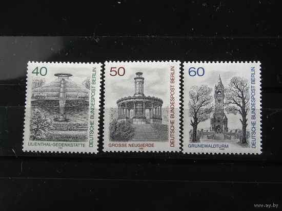Зап. Берлин 1980 Виды Берлина