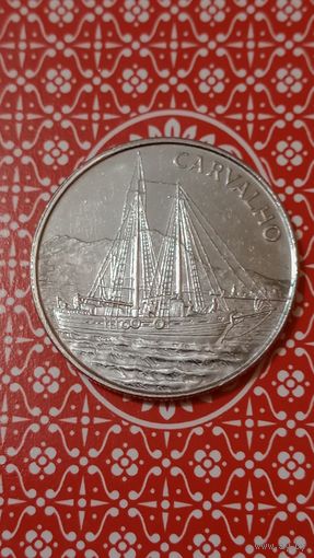 Кабо Верде 10 эскудо 1994 корабль