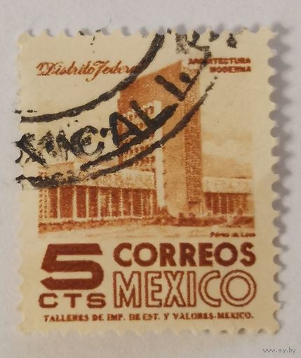 Марка серии "Гравюра: Talleres de Impr. de est. y valores - Mexxico"