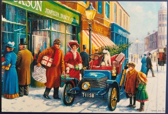 Рождественская открытка. Латвия. 2014 г.