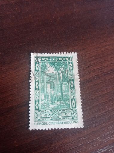 Французский Алжир 1936 года. Мусульманское кладбище Телемсен.