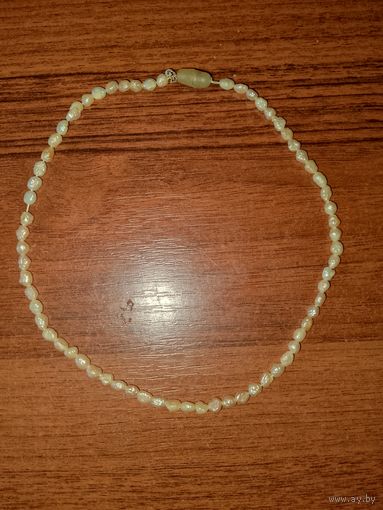 Бусы из жемчуга СССР 50-х годов