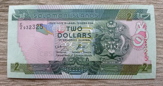Werty71 Соломоновы острова 2 доллара 2006 UNC банкнота