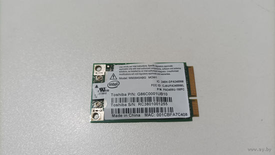 Wi-Fi модуль Intel WM3945ABG