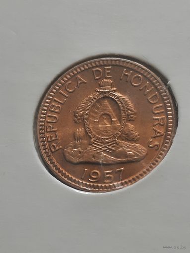 Гондурас 1 сентаво 1957 г (в холдере)