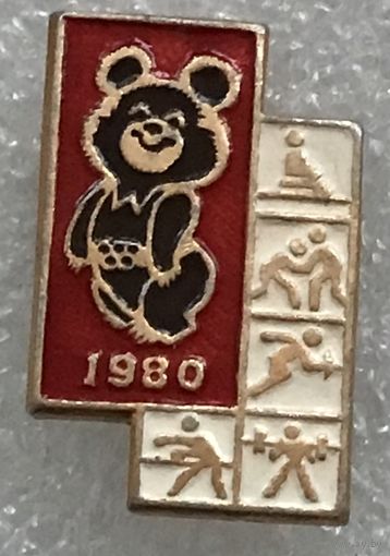 МИШКА ОЛИМПИЙСКИЙ ПИКТОГРАММА МОСКВА-80