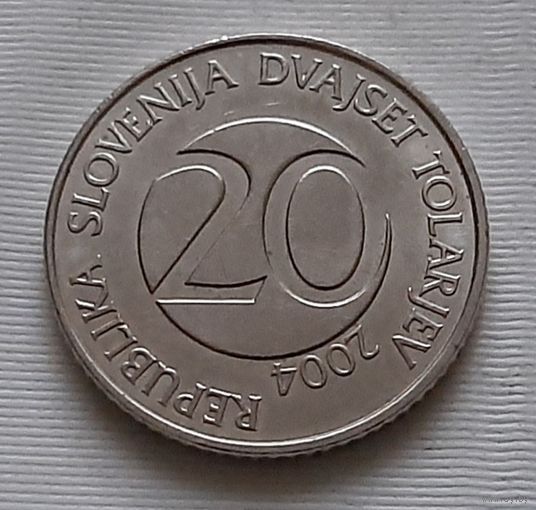 20 толаров 2004 г. Словения