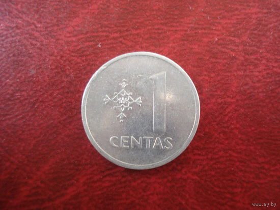 1 цент 1991 Литва