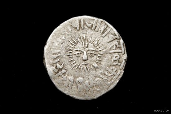 1 рупия 1890 г. Индаур (Индия), Шиваджи Рао. Пореже!