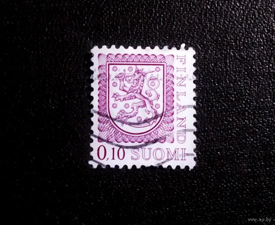 Марка Финляндия 1978 год Герб