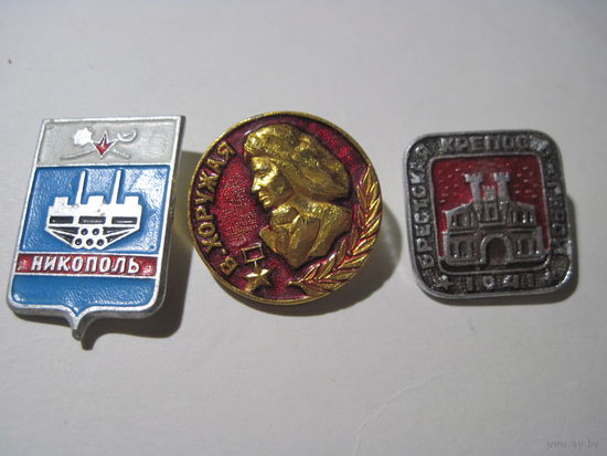 3 значка/26 с рубля!