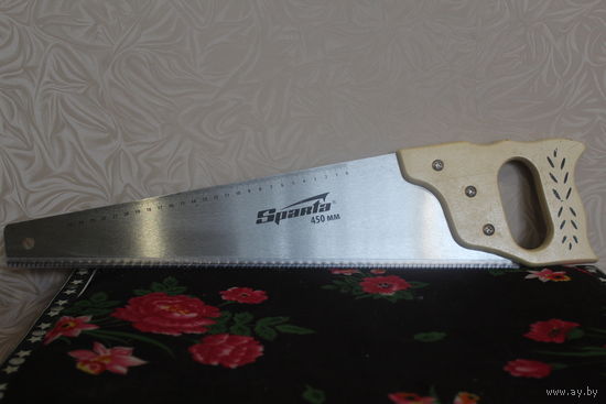 Ножовка по дереву SPARTA 450 MM КАЛЕНЫЙ ЗУБ