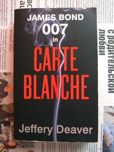 24-02 Jeffery Deaver James Bond 007 in Carte Blanche