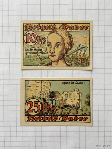 10-25 пфеннигов (нотгельды) г. Германия.-2912