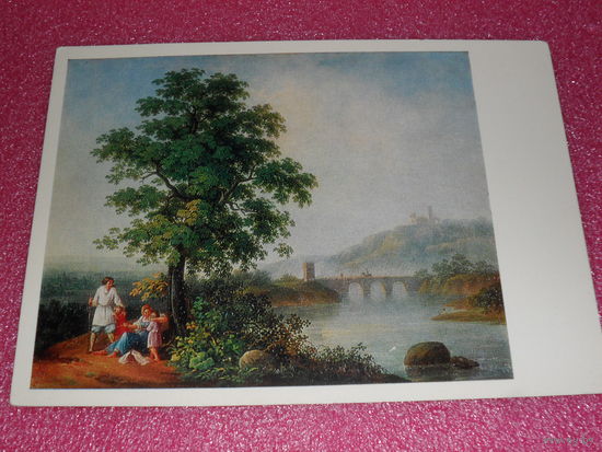 Открытка Иванов М.М. (1748-1823). Пейзаж. Калининская областная картинная галерея