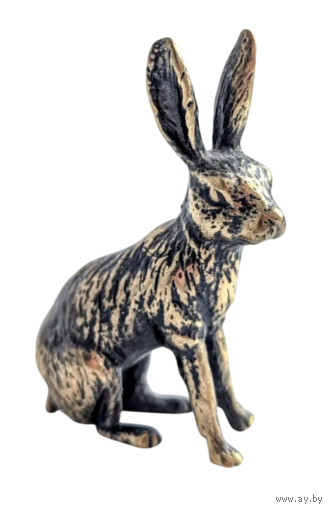 Статуэтка Заяц Латунь