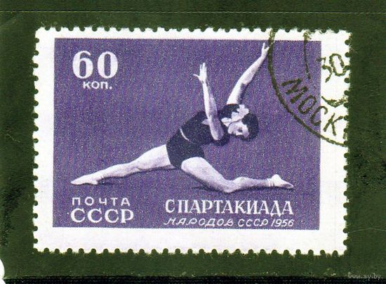 СССР.Спорт.Гимнастика.Спартакиада народов СССР.1956.