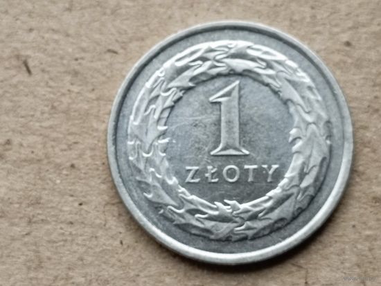 Польша 1 злотый, 2020г. (Н)