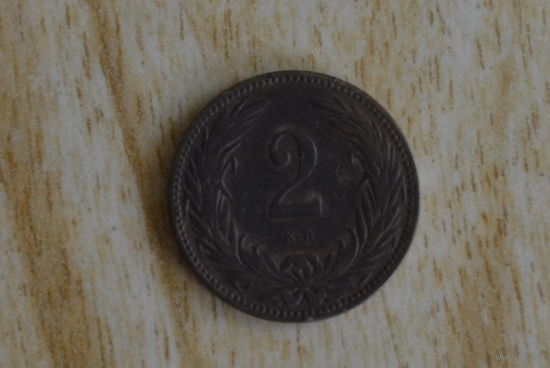 Венгрия 2 филлера 1894