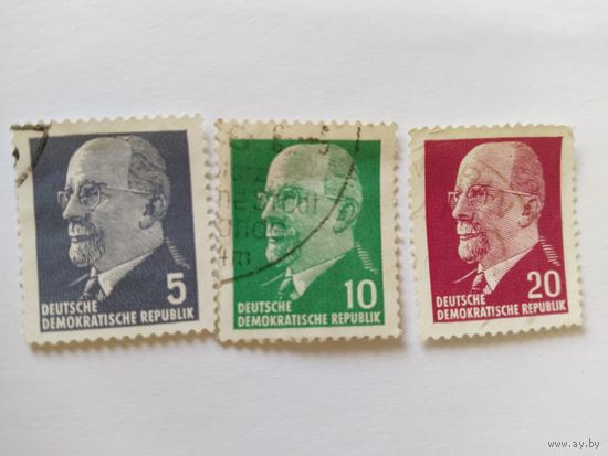 ГДР 1961 3м  президент