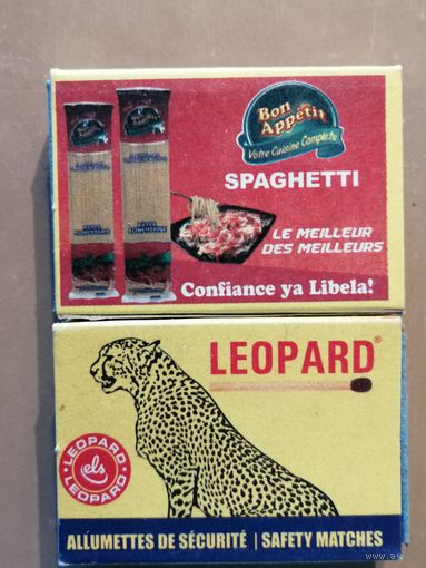 Спичечные коробки 5 х 3.5 х 1.5 см, серия "ЛЕОПАРД", спички