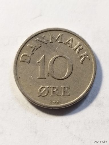 Дания 10 оре 1955
