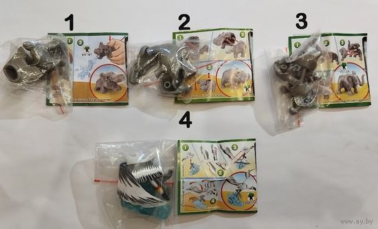 Фигурки киндер. Игрушки разных серий, Лот 2