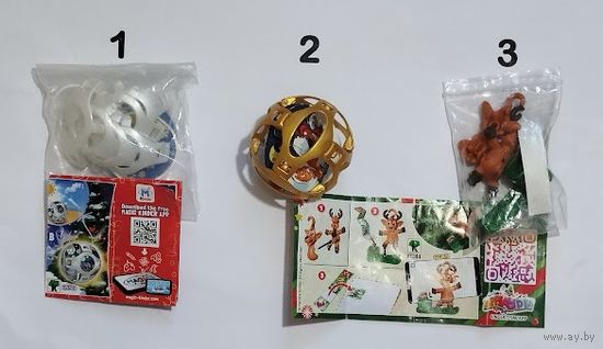 Фигурки киндер. Игрушки разных серий, Лот 2