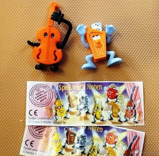 Фигурки киндер. Игрушки разных серий, Лот 2