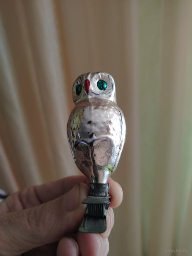 Игрушка на ёлку. Птица