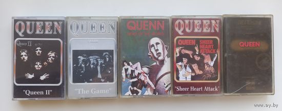 Аудиокассеты Queen.