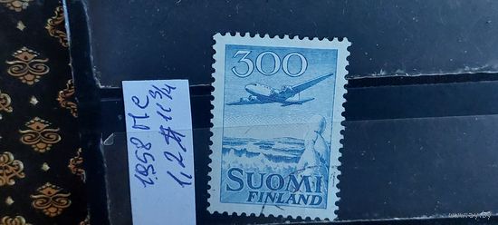 ФИНЛЯНДИЯ 1958г. Полная серия. Гаш.