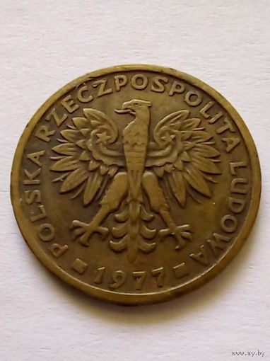 Польша 2 злотых 1977 г.(2)