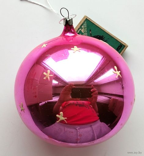 Ёлочная игрушка со светонакопительной краской. 419.