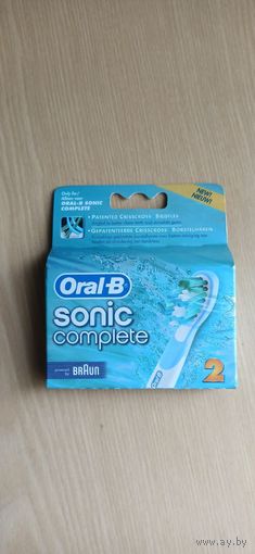 Насадки для зубной щетки Braun Oral-B Sonic Complete SR18-2