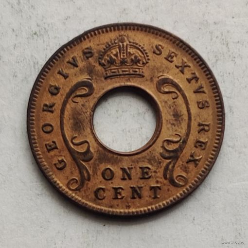 Британская Восточная Африка 1 цент  1952 г.